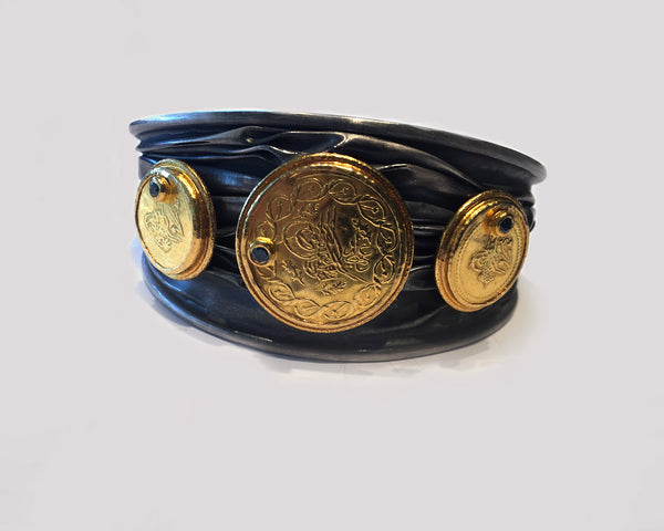 Gold Coin Cuff