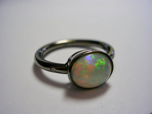 Opal Oval Ring