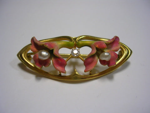 Art Nouveau Brooch