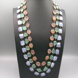Faceted Chalcedony Trio ($750 each)