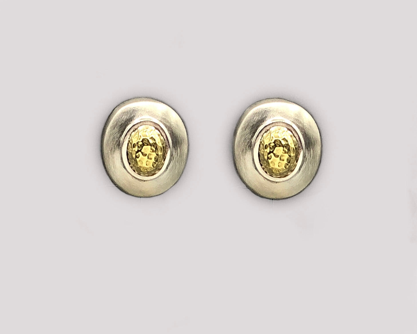 Oval Dome Earrings