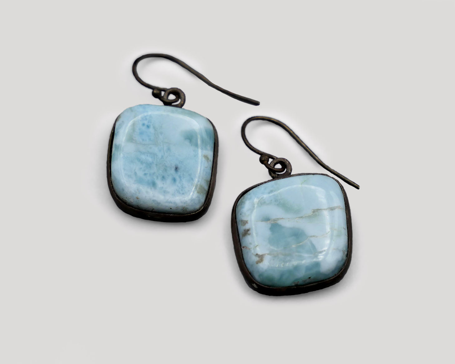 Larimar Drop Earrings