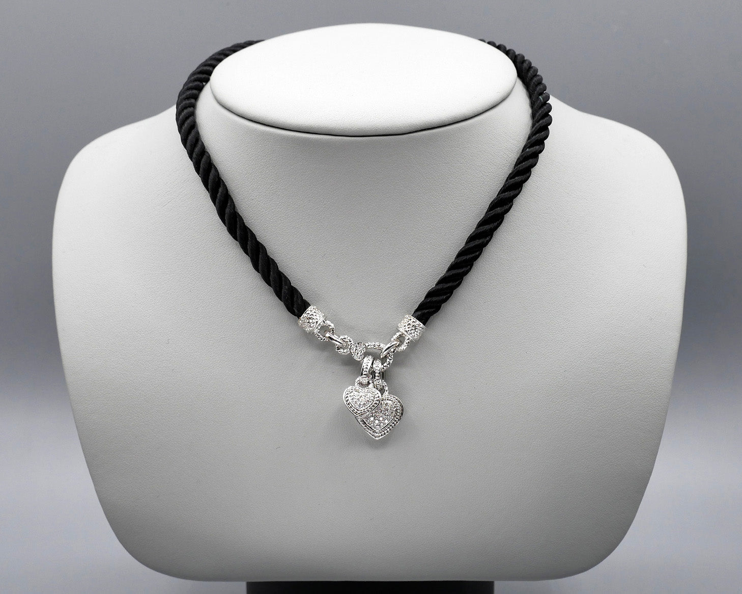 Dangling Diamond Hearts