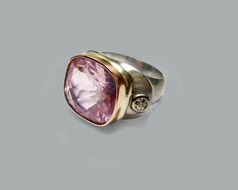 Rose Quartz Ring