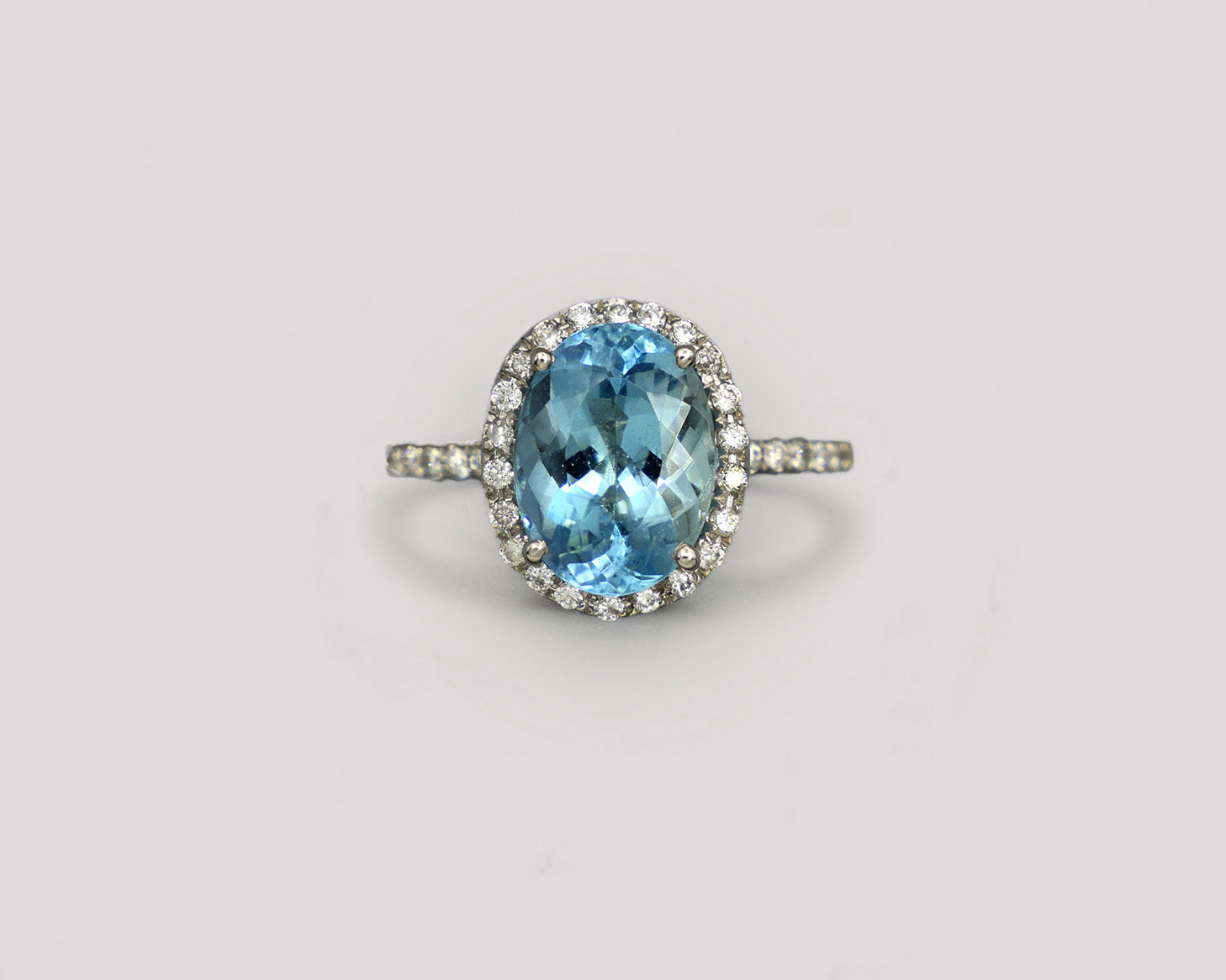 The Power Couple: Aquamarine and London Blue Topaz Rings