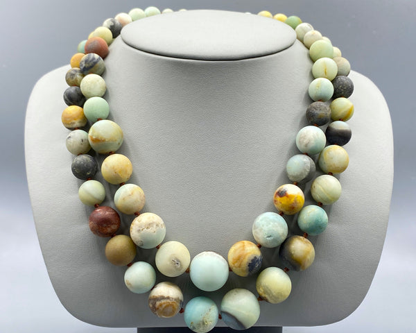 Carnival Chalcedony Necklace