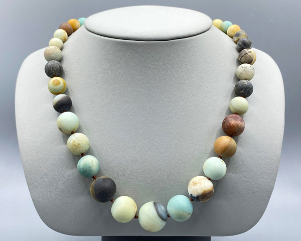 Carnival Chalcedony Necklace