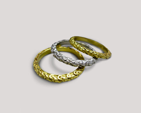 Stackable Textured Bands