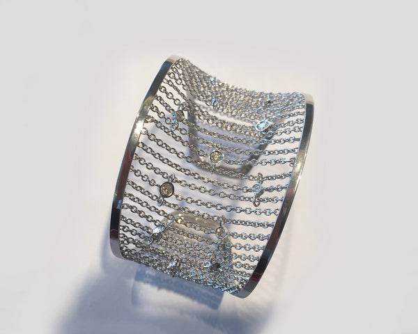 Diamond Wiggle Cuff